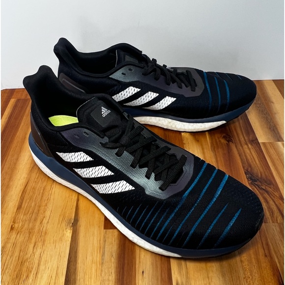 Adidas Men's Solarglide boost running shoes pre-owned - Picture 1 of 6
